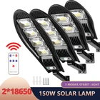 Мощный светодиодный фонарь 150 Вт, 168 дюйма, IP65, водонепроницаемый уличный фонарь с датчиком движения, индукционный настенный светильник для дома и сада, 2*18650