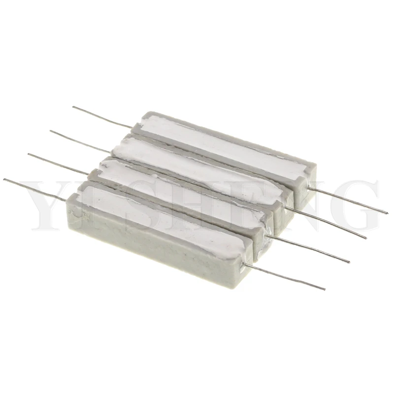 

10pcs 10W Cement resistance resistor 10 15 20 25 ohm 10R 15R 20R 25R