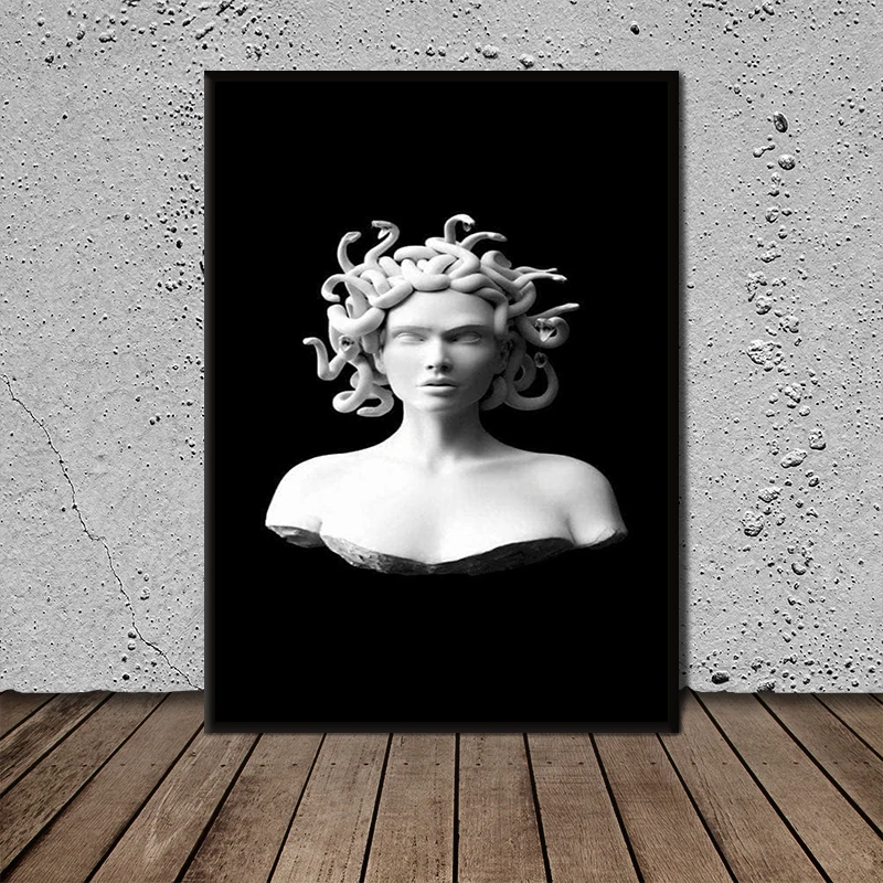 

Picture Canvas Printed Painting Greek Mythology Beauty Face Wall Art Poster for Living Room Decor No Frame