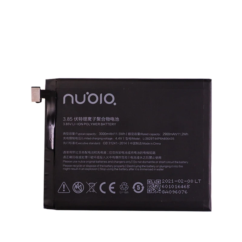 new original 3000mah li3829t44p6h806435 battery for zte nubia m2 lite m2lite nx573j m2 play nx907j z11 nx531j cell mobile phone free global shipping
