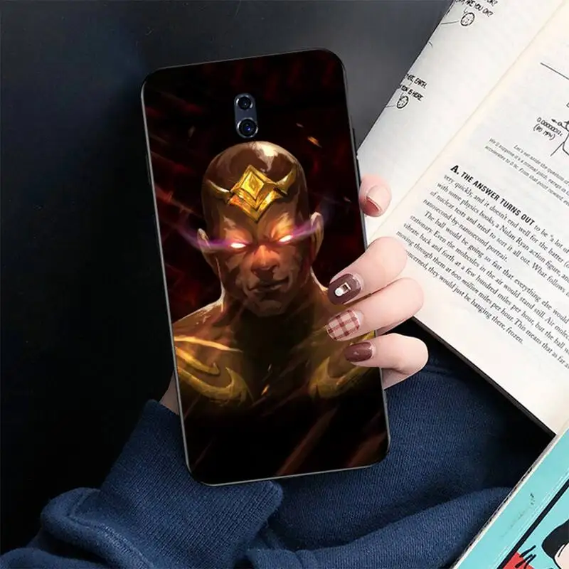 

CUTEWANAN League of Legends Zoe TPU black Phone Case Cover Hull For Oppo A5 A9 2020 Reno2 z Renoace 3pro Realme5Pro