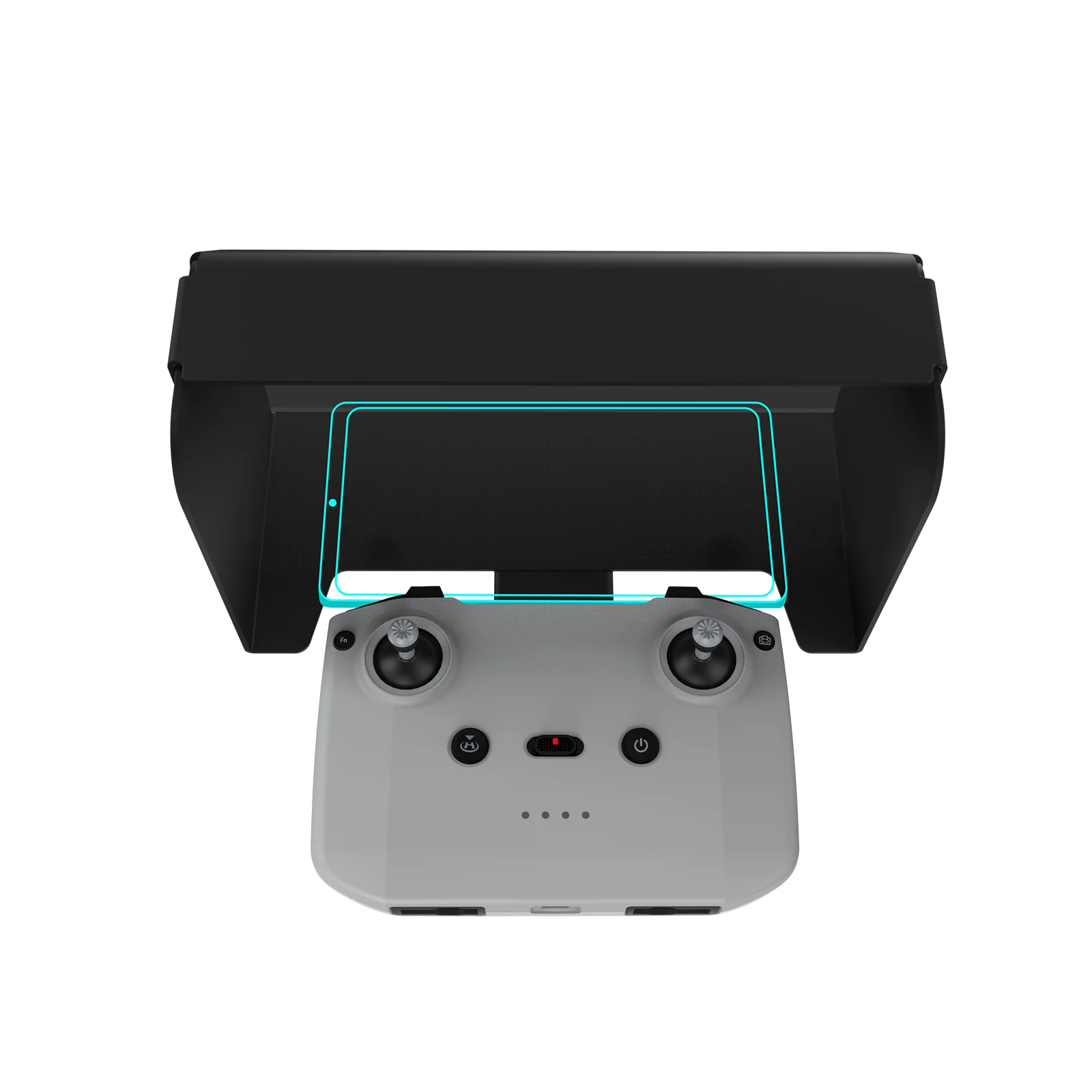 for dji mavic 3 remote control mobile phone blocking hood zg73 magnetic sunshade for dji mavic3air2sair2mini2 accessories free global shipping