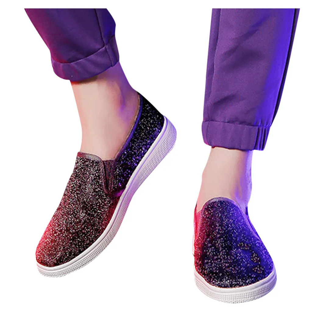 SAGACE Повседневная обувь Кроссовки Сезон лето модная с блестками и стразами для