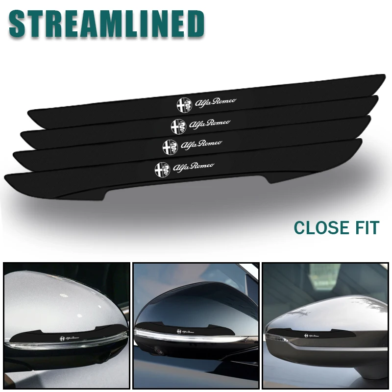 Противоударная полоса на дверь автомобиля 4 шт. защитная накладка для Alfa Romeo Spider
