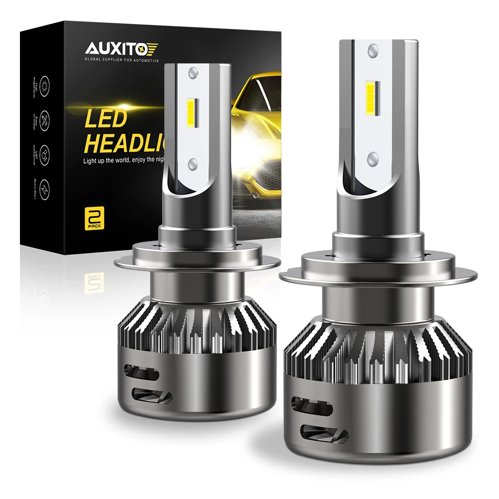 

AUXITO H8 Led Head Lights Lamp for Car H7 Headlamp 16000LM H8 H11 9006 HB4 9005 HB3 Led Headlight Bulb High Power Auto Led Light