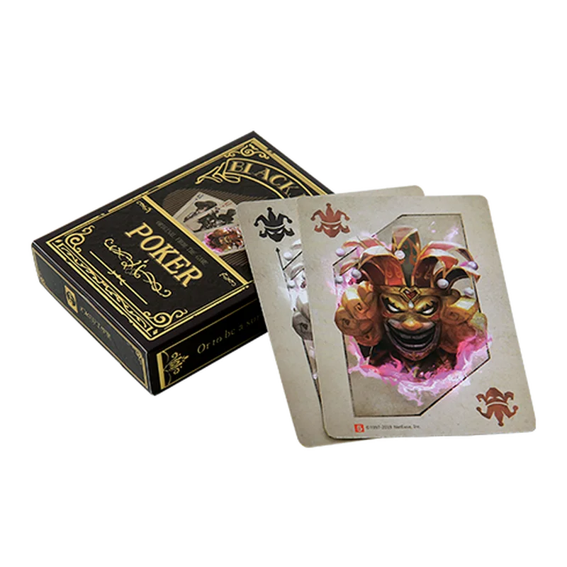 Карты для игры в покер с мультяшным принтом чёрного Джека 54 шт. | Тематическая