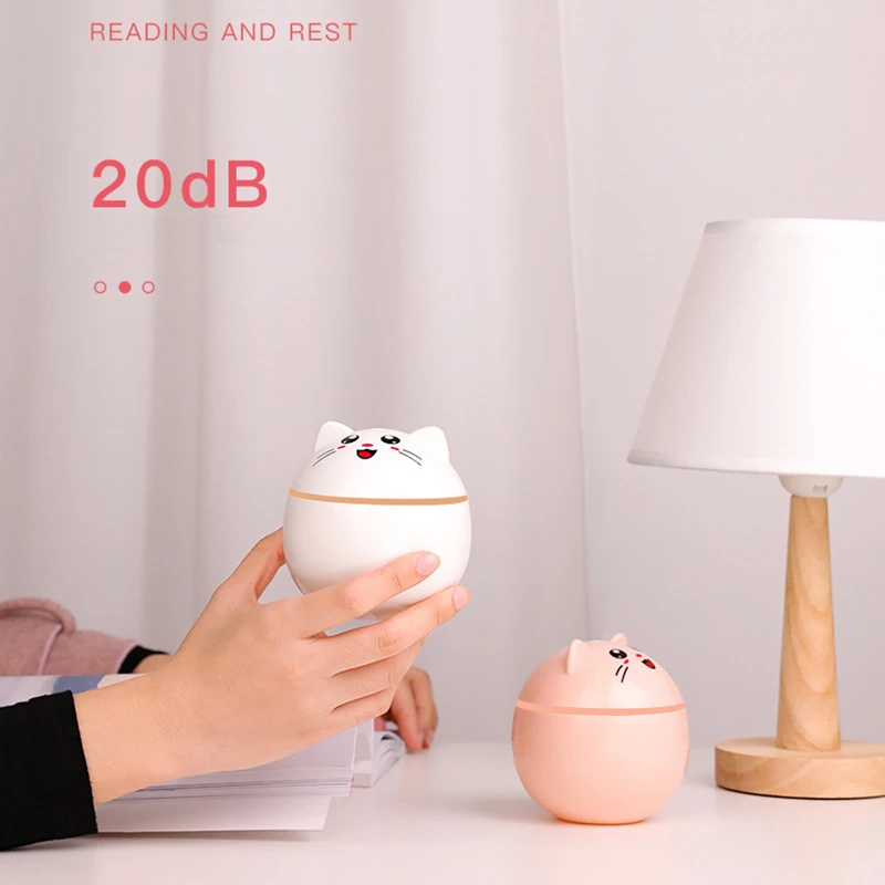 200 мл Lucky Cat USB увлажнитель воздуха для дома ультразвуковой автомобильный