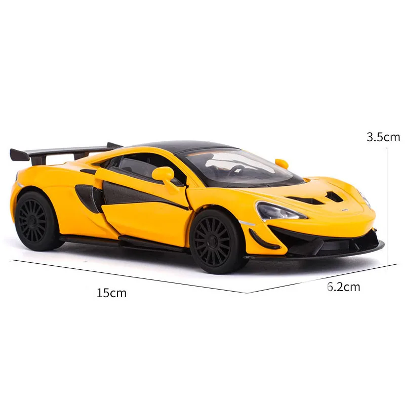 

Diecast 1/32 Mclaren 720S caipo MSZ Mclaren 570S model car for collection boys presents