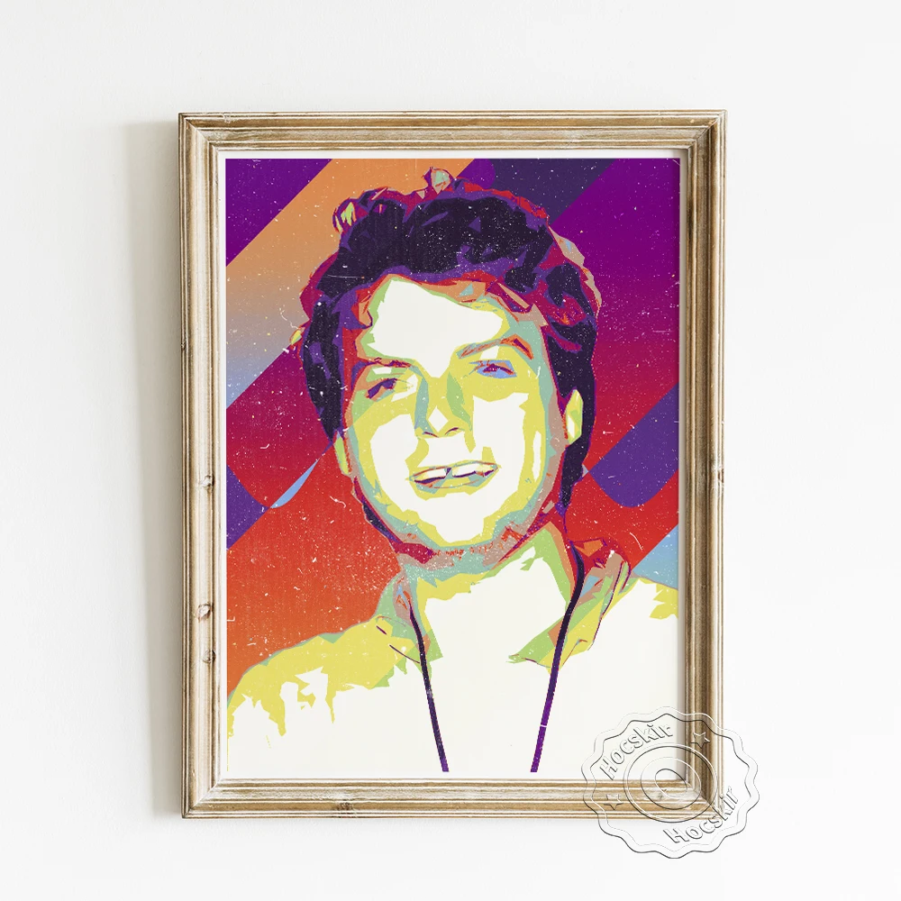 

Mac Demarco Star Portrait Poster, Rock Music Singer Fans Collection Gift, Handsome Man Wall Picture, Modern Abstract Wall Art