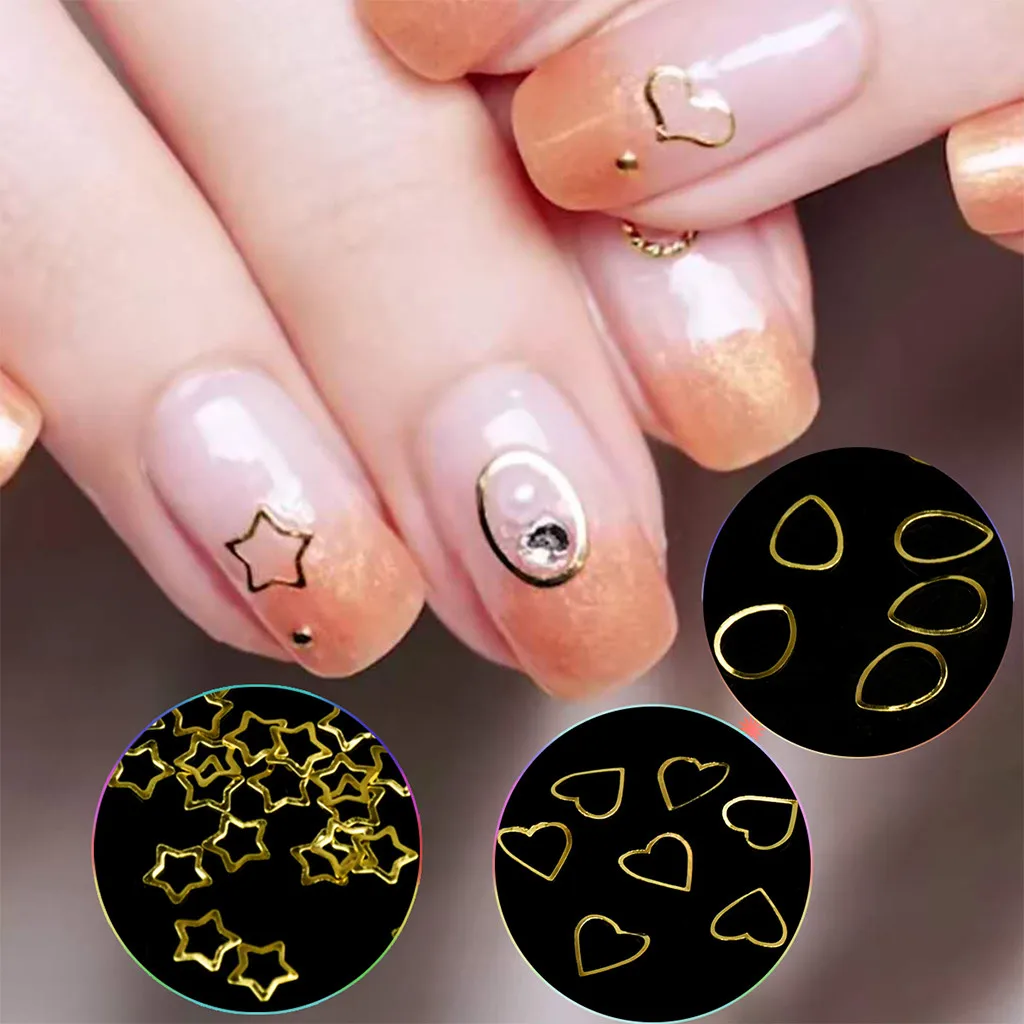 Nail Art Стикеры полые декоративная косметика для ногтей DIY настенные украшения с