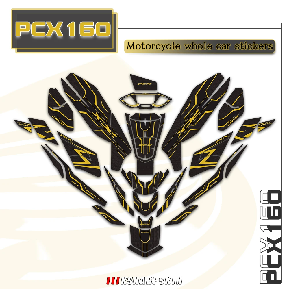 3D гелевые наклейки на мотоцикл велосипед полный корпус Обтекатели для