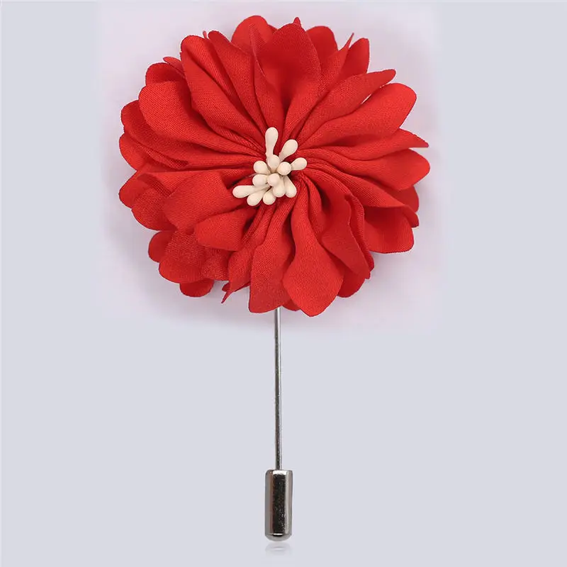 Бутоньерка для жениха атласный цветок розы корсаж Свадебная вечеринка