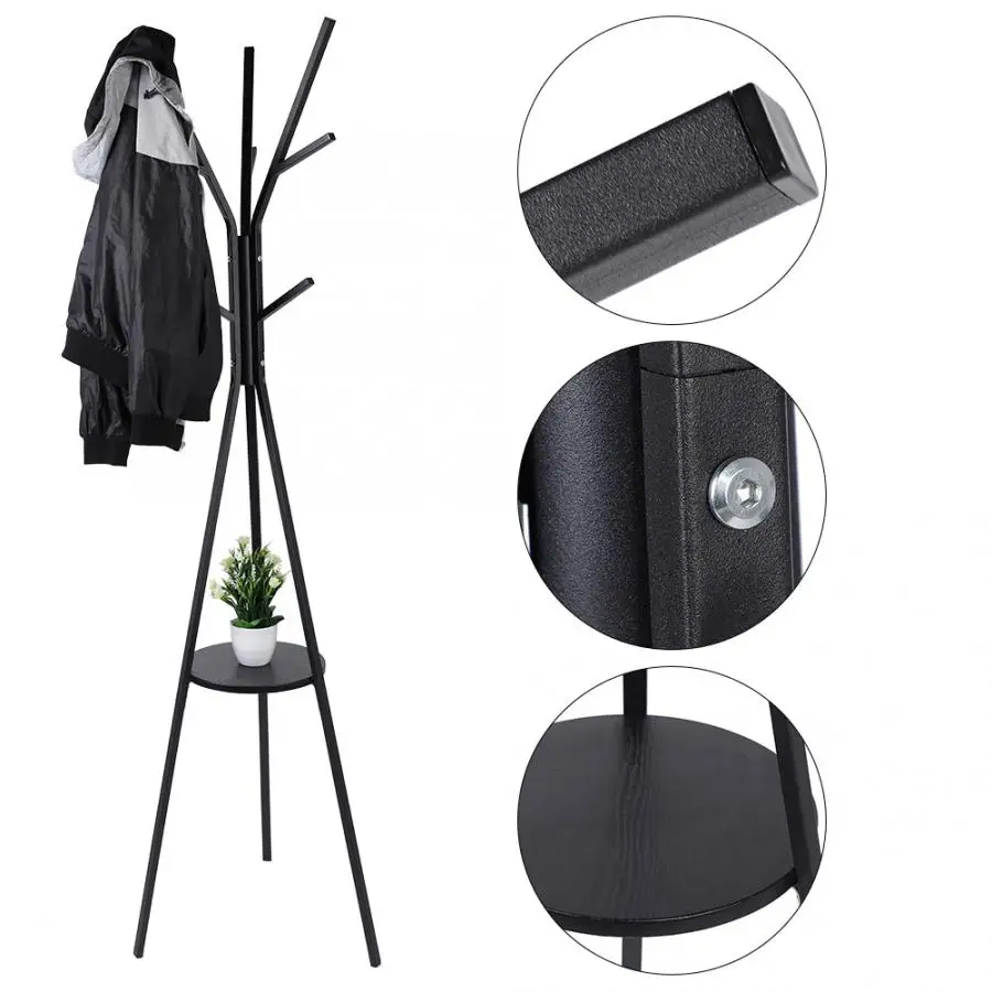 9 крючков многофункциональные напольные вешалки для пальто домашняя мебель