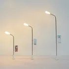 5 шт., металлический дорожный светильник в масштабе 1100-1200 с рекламной платой