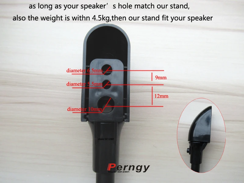 (1 комплект = 1 пара) SF06 75 см 112 регулируемая универсальная колонка с объемным
