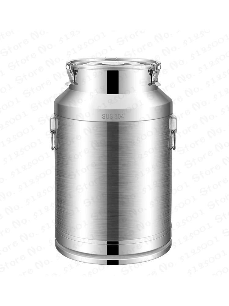 

58L Stainless Steel Sealed Cans Coffee Milk Powder Tea Grain Storage Tobacco Shredded Moisturizing Jar Gift Buckle Fresh Storage