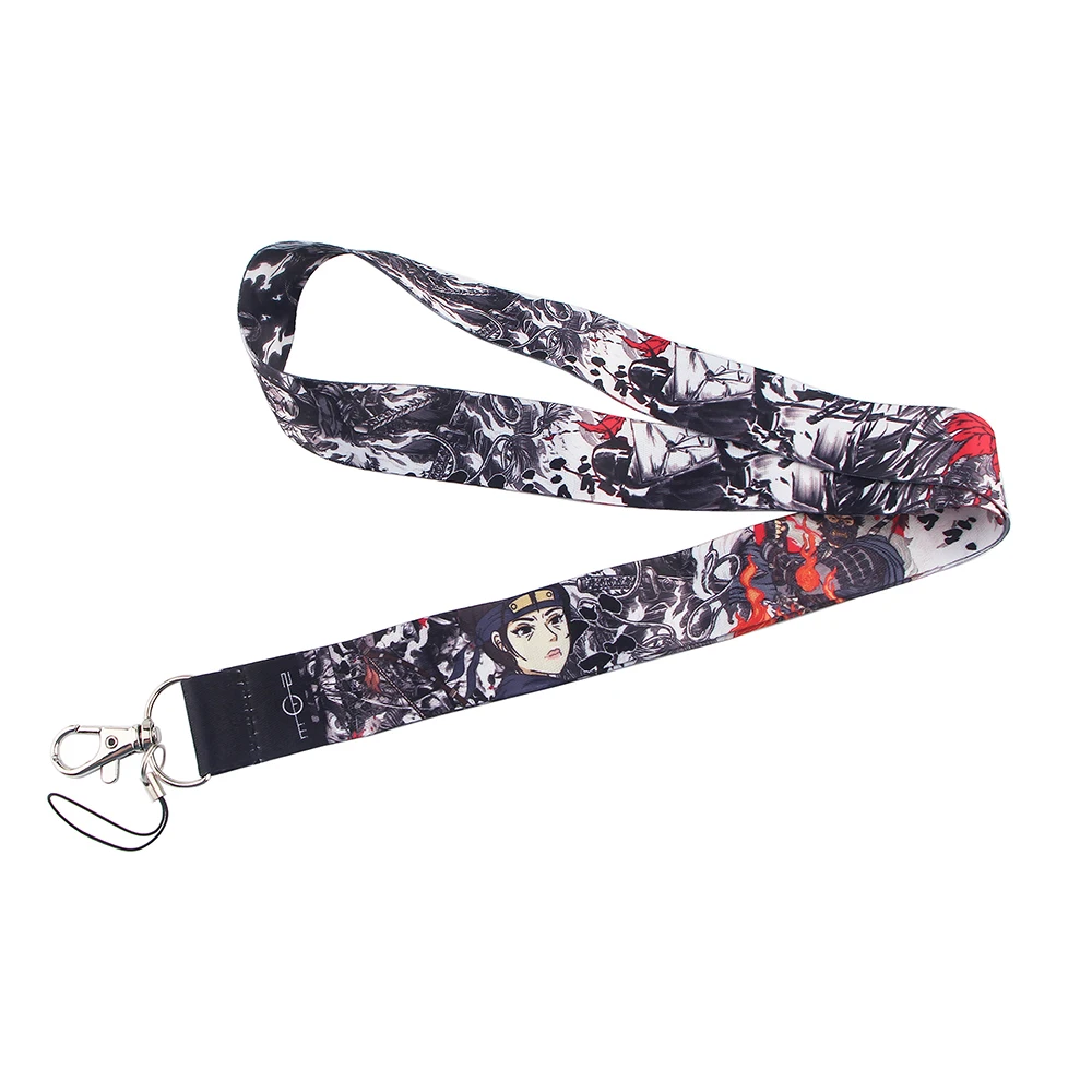 

K2725 Cartoon Anime Neck Strap Lanyards Keychain Holder ID Card Pass Hanging Rope Lariat Lanyard Accessories Gift