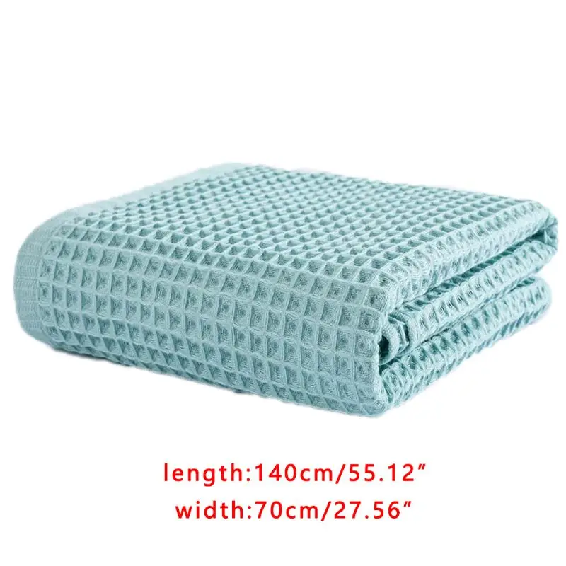 

Cotton Waffle 70x140cm High Quality Bath Towels for Adult Soft Absorbent Quick