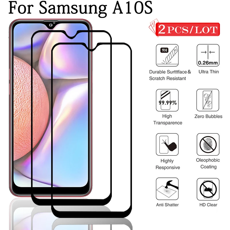 2 шт. Защитное стекло для Samsung Galaxy A10S A10 SamsungA10S A 10 S S|Защитные стёкла и плёнки