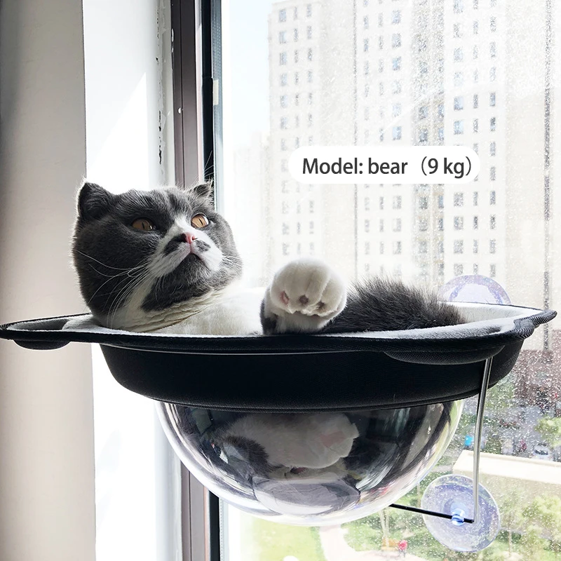 

Теплый мягкий спальный кошка на присоске, кровать, космическая капсула, подвесное окошко, гамак, гнездо, оконный стеклянный подоконник, игру...