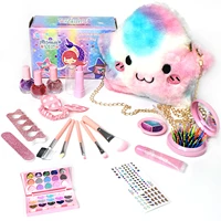 childrens makeup set washable safe cosmetics make up set box princess beauty pretend play toys for girl baby kids