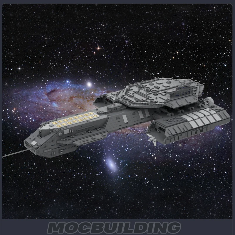 Star Movie USS Daedalus MOC Building Block Interceptor Asgard Transporter Ultimate Collector Large Starship Spaceship Bricks Set | Игрушки и