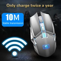 6 block adjustable wireless charging mouse 3500dpi mute macro usb charging wrangler gaming silent notebook game
