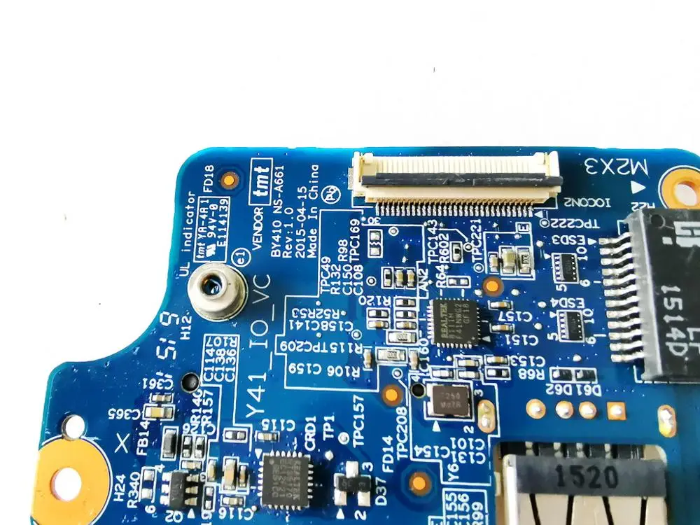 Оригинальный Для Lenovo 300 14ISK Плата USB Y41 IO VC BY410 NS A661 испытанное хорошее Бесплатная