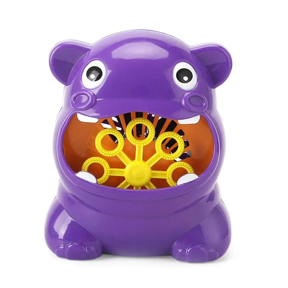 Автоматическая электрическая пузырьковая машина для бегемота Забавный