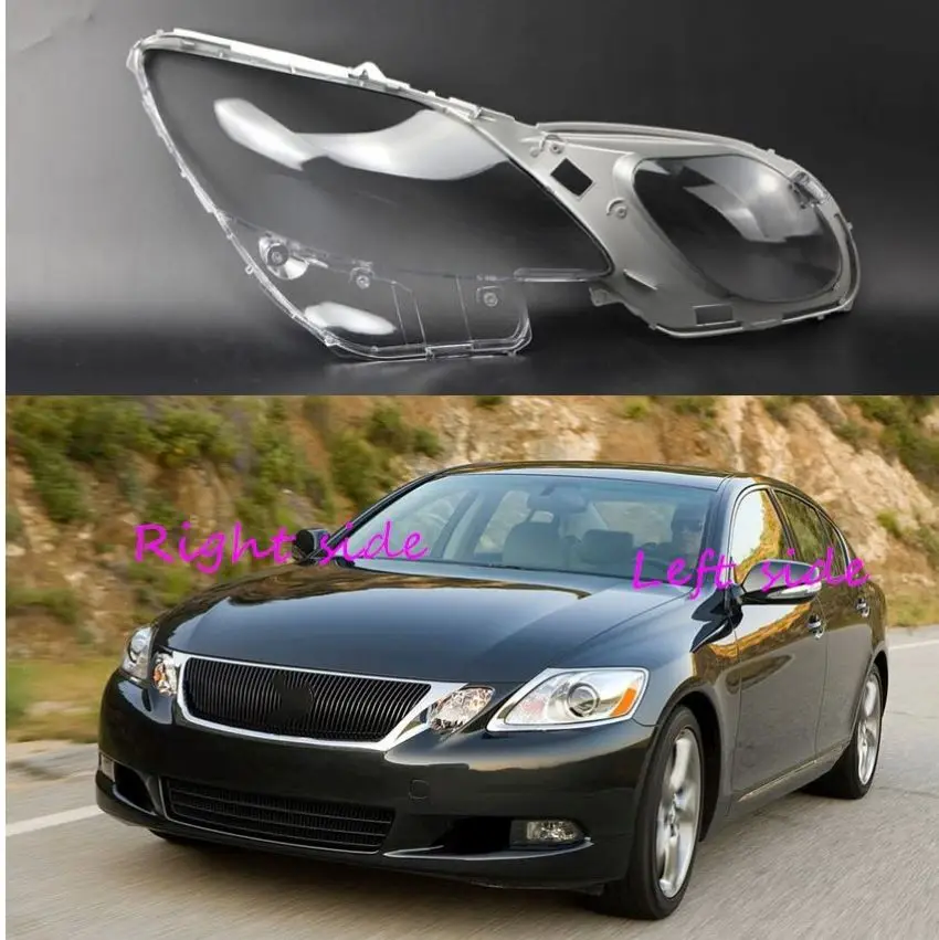 

Объектив фары автомобиля для Lexus GS300 GS430 GS450h GS460 2009 2010 2011 крышка фары автомобиля