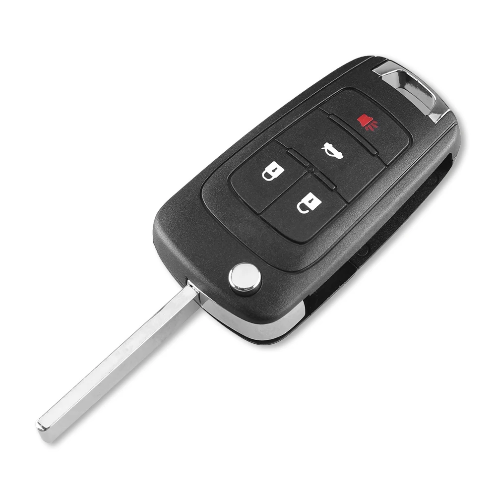 KEYYOU 2/3/4 кнопочный Автомобильный Дистанционный ключ с чипом ID46 для Chevrolet Malibu Cruze Aveo