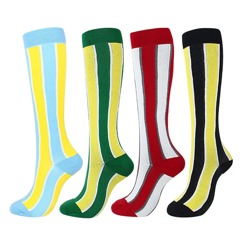

Compression Socks Men Women Sport Knee High Running Outdoor Racing Long Pressure Socks Support Unisex Stockings Cycling Socks