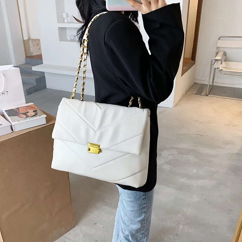 Вместительные женские сумки через плечо из искусственной кожи 2021 новые