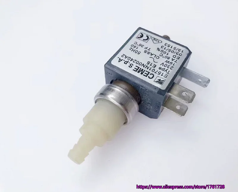 Оригинальный Соленоидный клапан E15701NN00240A2 220 В 19 Вт Италия самовсасывающий насос