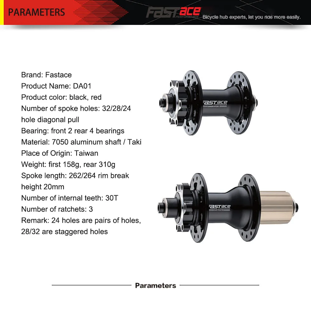 Fastace MTB Mountain Bike Hub 11 Speed 32 Holes 28h 36h Hub 4 Sealed Bearing 3 Pawls 30 teeth Taki QR Hubs Disc Brake Bike parts