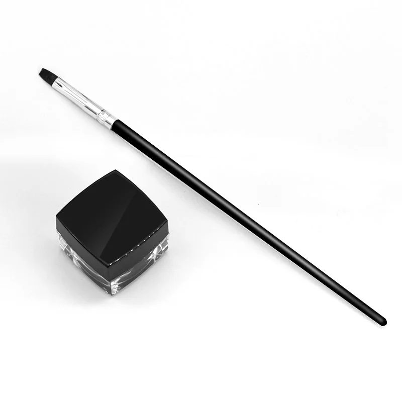 Магнитная подводка для глаз 1 шт. водостойкая стойкая гелевая черная