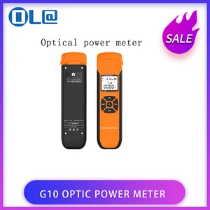 optical power meter g10 new high precision rechargeable battery fiber optic power meter with flash light opm free global shipping