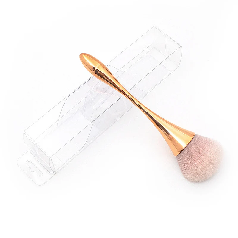 Новинка золотая одиночная рассыпчатая кисть для пудры SAIANTTH маленькие кисти