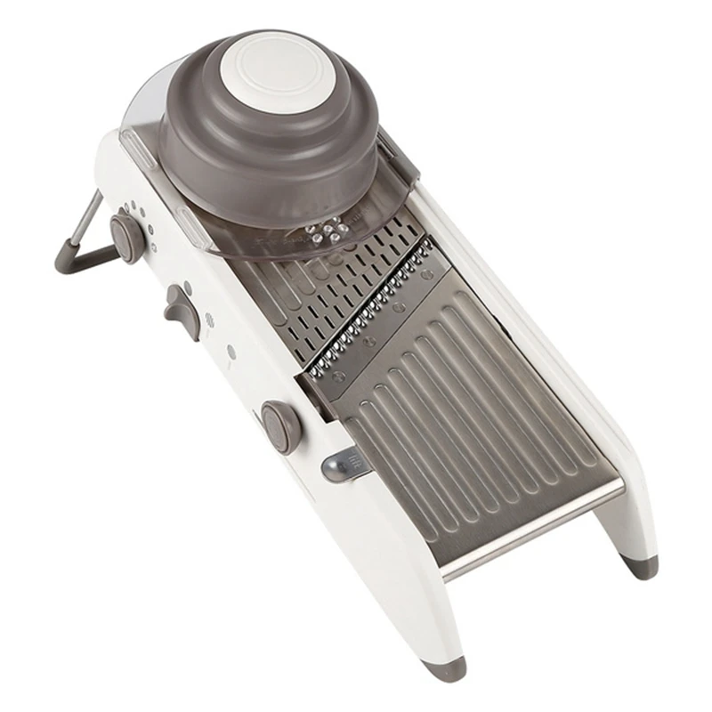 

Multi-Function Slicer Manual Stainless Steel Blade Adjustable Vegetable Onion Potato Slicer Food Kitchen Tools
