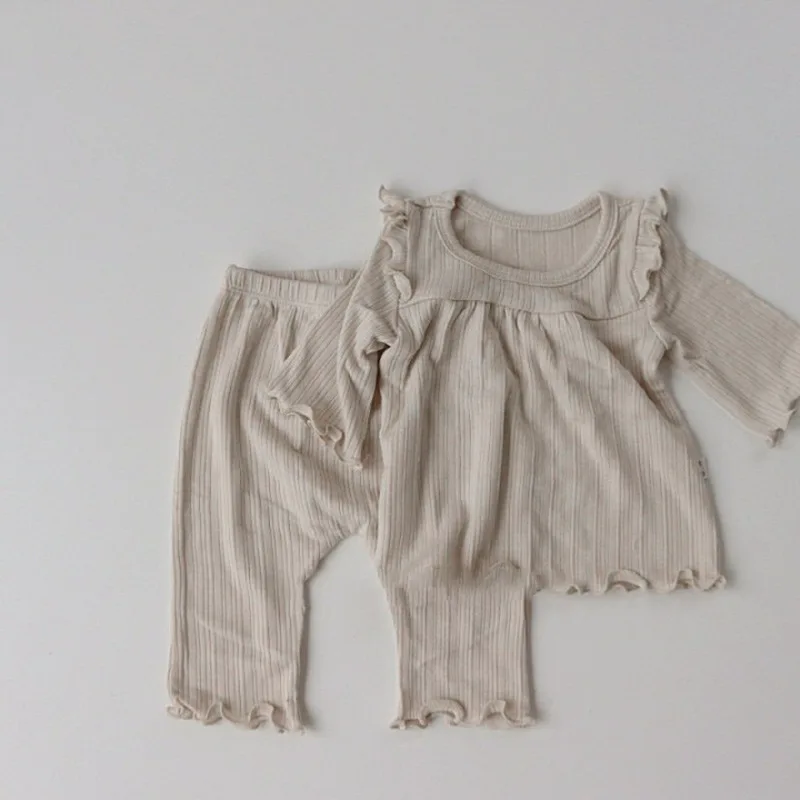 Ins/2021 г. комплект детской одежды в испанском стиле из 2 предметов летняя одежда