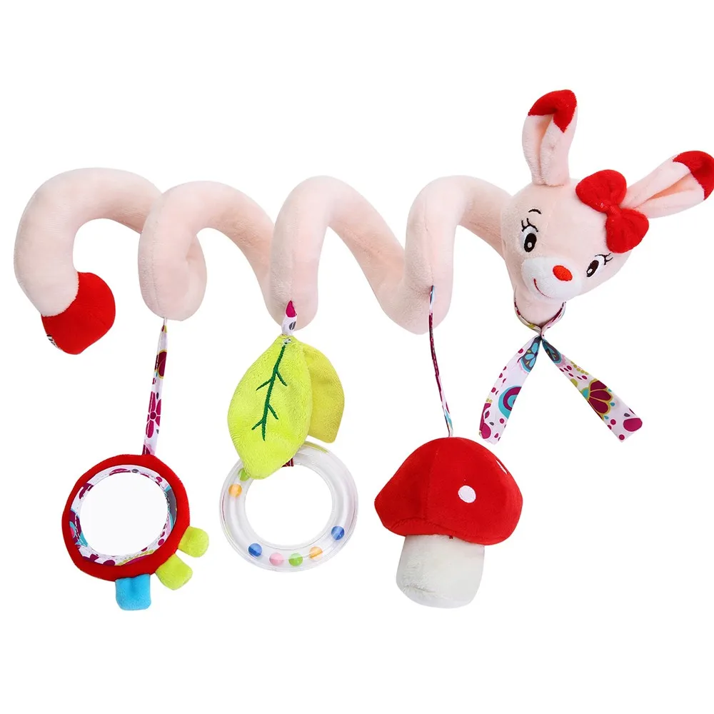 Мягкая детская кроватка игрушка-коляска спиральная игрушка для новорожденных