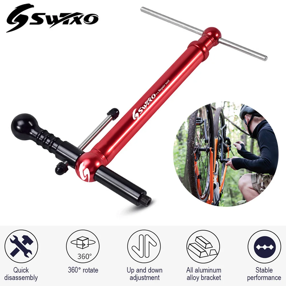 

MTB Road Bike Professional Derailleur Hanger Bike Alignment Ranging Tool Alignment Gauge Measure Straighten Dropout Repair Tools