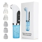 Электрический вакуумный очиститель для лица, устройство для удаления черных точек с аккумулятором USB, акне, прыщей