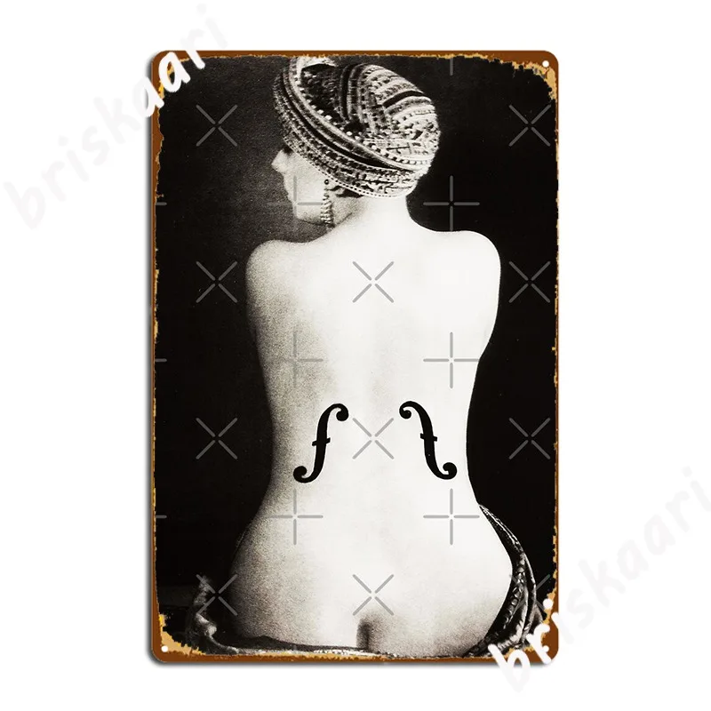 

Металлический плакат высокого разрешения с надписью «Le Violon D Ingres Man Ray»