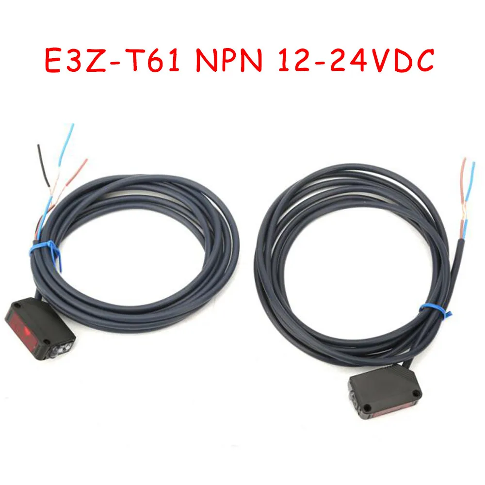 

2pcs Switch Sensor Accessories Automation E3Z-T61 IR Infrared Photoelectric