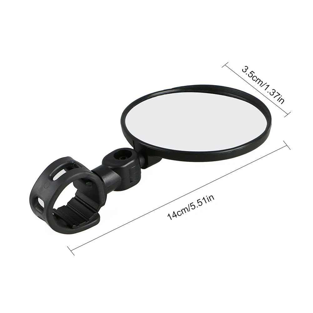 

A pair Bicycle Mirror Handlebar Mount 75mm Convex Rearview Mirror Adjustable Angle for Bikes, Motorcycles, Scooters