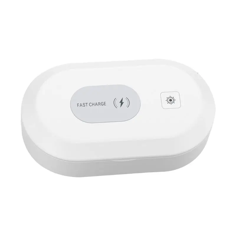 

Multi-function Ultraviolet Disinfection Box 15W Mobile Phone Wireless Fast Charger Portable UV Sterilizer Case Cleaner for Home