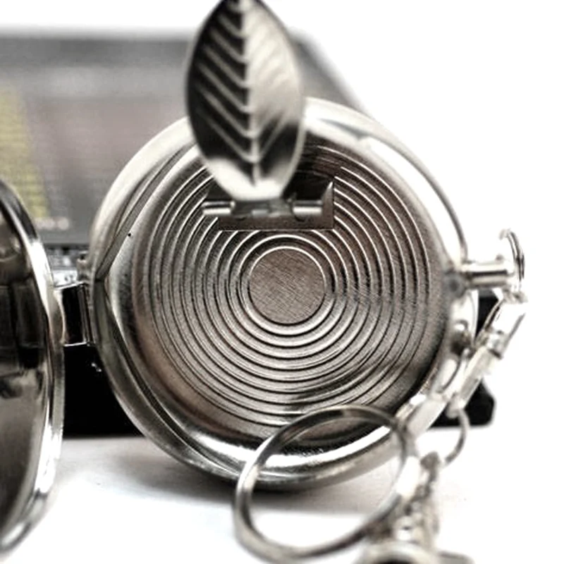 Мини пепельница для сигарет из нержавеющей стали переносная карманная с