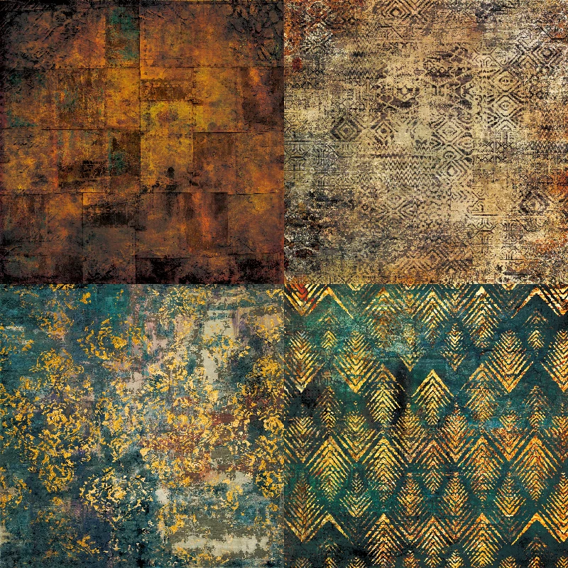 

KSCRAFT 12pc Abstract Background Scrapbooking Pads Paper Origami Art Background Paper Card Making DIY Scrapbook Paper Craft