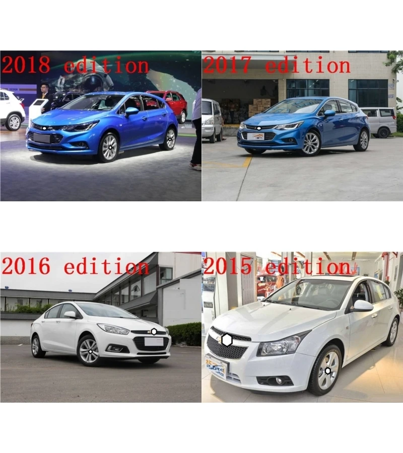 Защита Coche Parachoques Авто молдинг модификация автомобиля-Стайлинг автомобиля Стиль Бампер протектор Стайлинг молдинги для Chevrolet Cruze